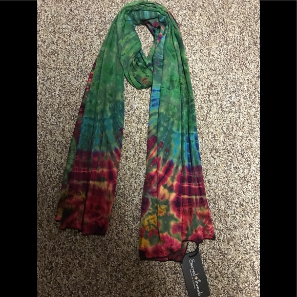 Sacred Threads Accessories - 220074 A LG/CL/GR 01 SacredThreads Scarf